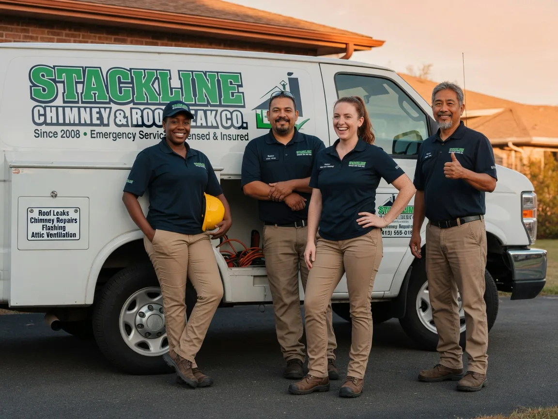Chimney flashing repair company in Alligator, MS